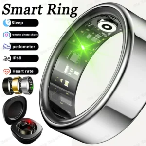 Nuevo anillo inteligente para hombres y mujeres, Control de cámara, oxígeno en sangre, monitoreo de salud del sueño, modo multideportivo, smartring IP68, anillos impermeables - AliExpress 44